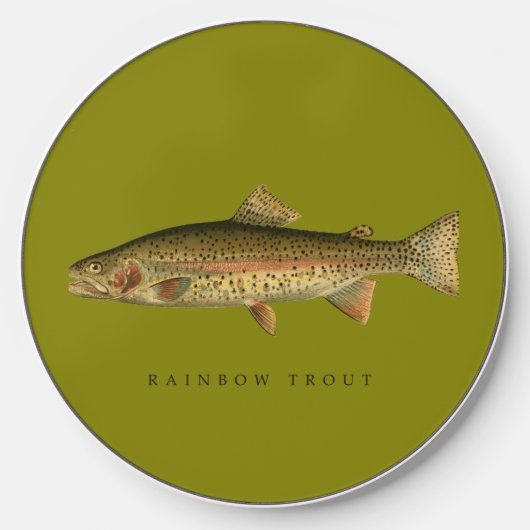Rainbow Trout Wireless Charger (Front)