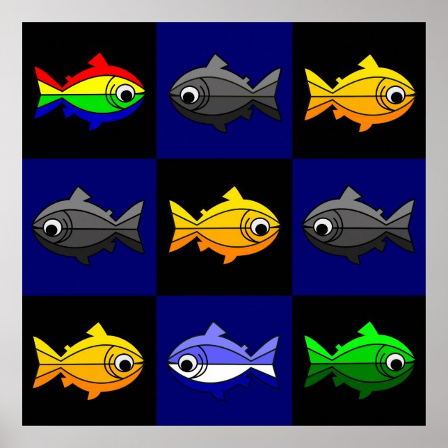 Rainbow Trouts Poster (Front)