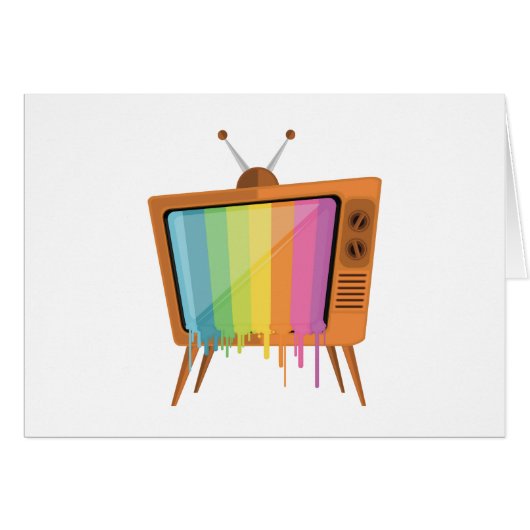 Rainbow TV Cards (Front Horizontal)