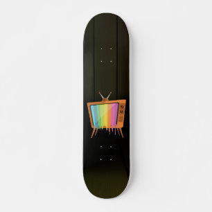 Rainbow TV  Skateboard