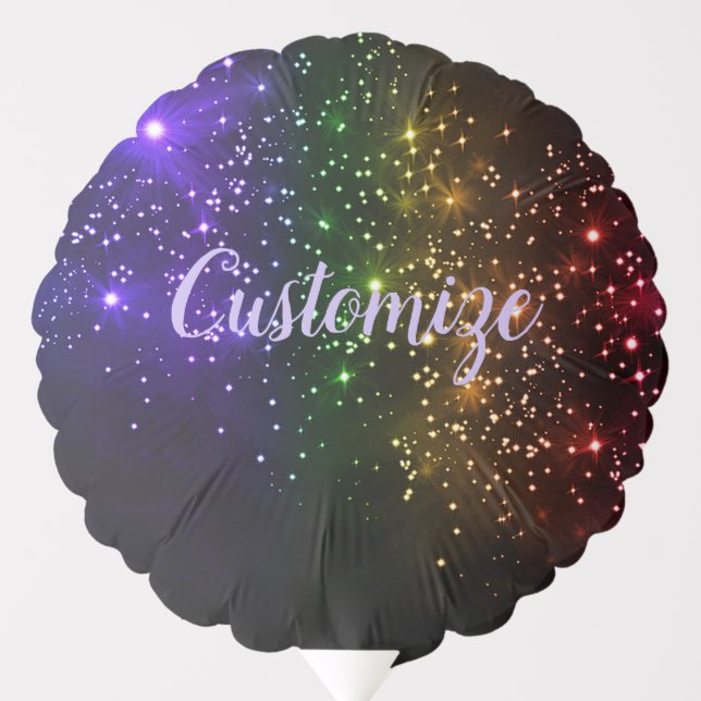 Rainbow Twilight Balloon (Front)