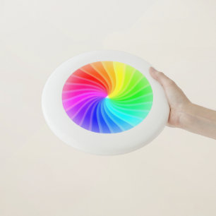 Rainbow Twirl Wham-O Frisbee