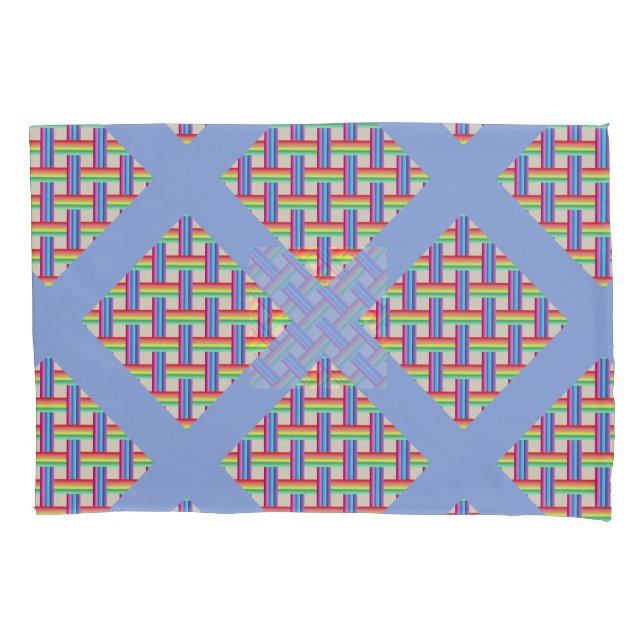 Rainbow Twist Pillowcase (Front)