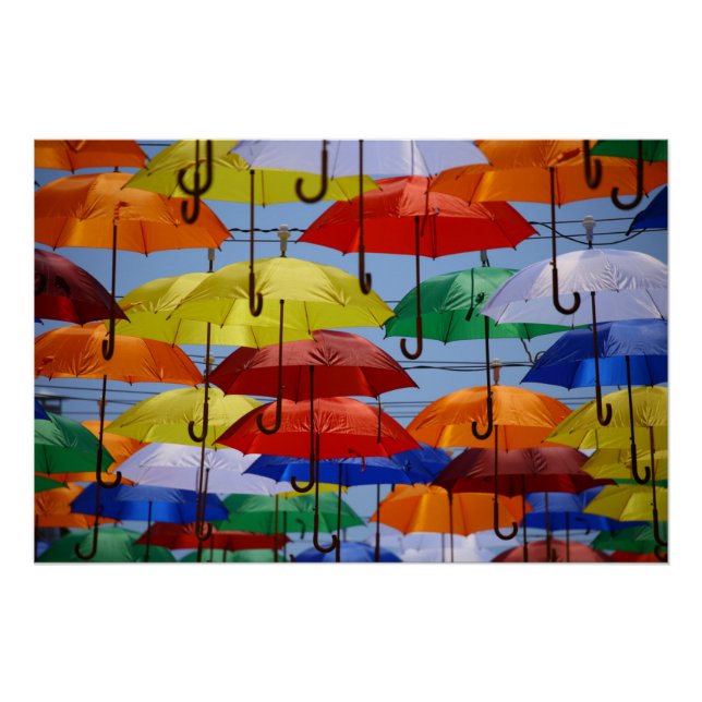 RAINBOW UMBRELLAS POSTER (Front)