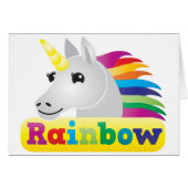 Rainbow Unicorn (Front Horizontal)