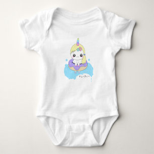 Rainbow Unicorn Baby Bodysuit