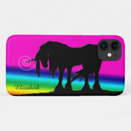 Rainbow Unicorn iPhone 11 Case