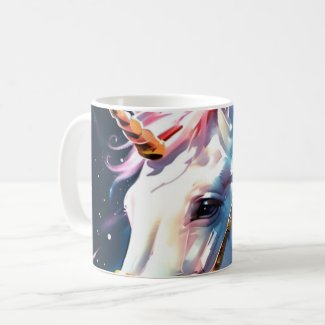 Rainbow Unicorn Coffee Mug