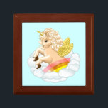 Rainbow Unicorn Gift Box<br><div class="desc">Baby Rainbow Unicorn gift box, t-shirts and Unicorn gifts by ArtMuvz Illustration. Matching Cute Unicorn t-shirt, tote bag, hat, mug. Magic rainbow unicorn christmas gifts, rainbow unicorn birthday. Unicorn t-shirt, gifts and apparel. Bring a touch of magic to your gift for unicorn lovers of all ages! The bold design features...</div>