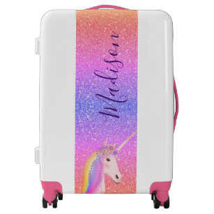 Unicorn Rainbow Travel Luggage Set – Glimmer Wish