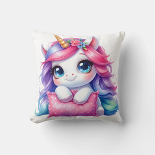 Rainbow Unicorn Hugging Pillow