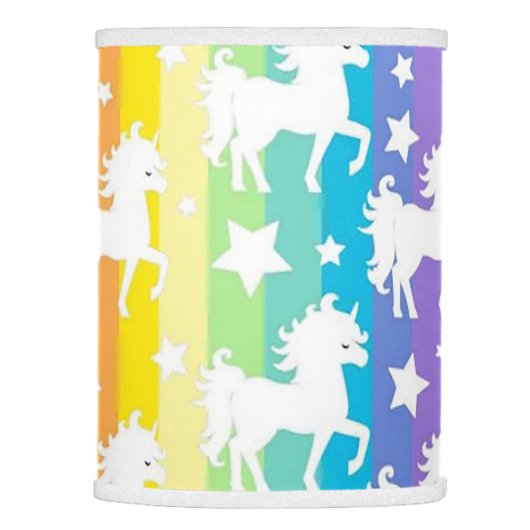 Rainbow Unicorn Lamp Shade (Right)