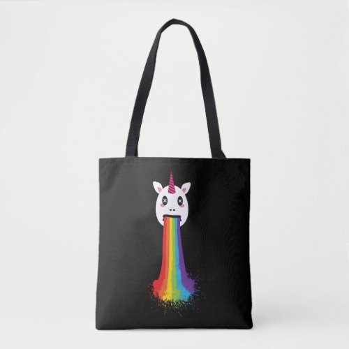 Rainbow Unicorn LGBT Tote Bag