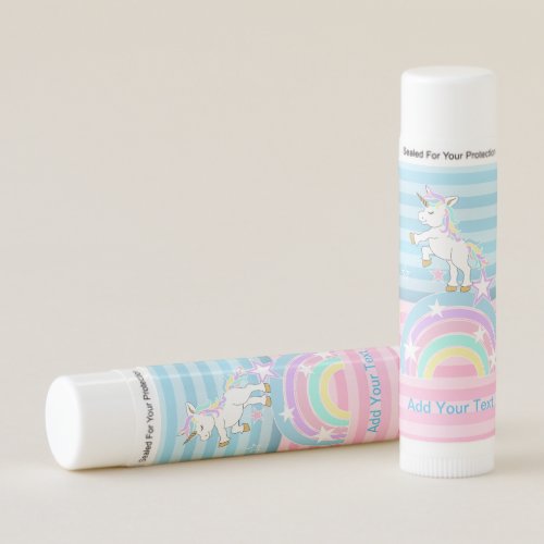 Rainbow Unicorn Lip Balm