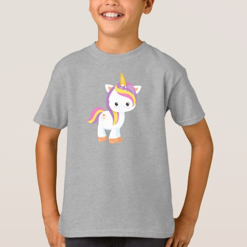 Rainbow Unicorn Magic Unicorn Cute Unicorn Star T_Shirt