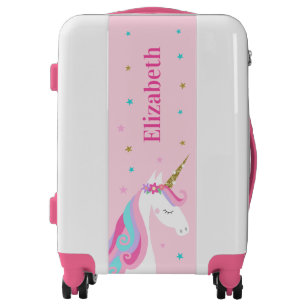 girly suitcase