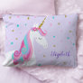 Rainbow Unicorn Magical Glitter Purple Pillow Case