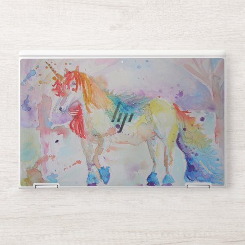 Rainbow Unicorn Magical Whimsical Laptop Skin