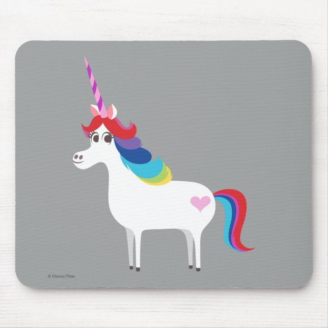 Rainbow Unicorn Mouse Pad (Front)