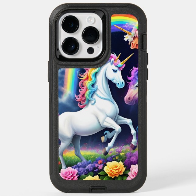 Rainbow Unicorn One Otterbox iPhone Case (Back)