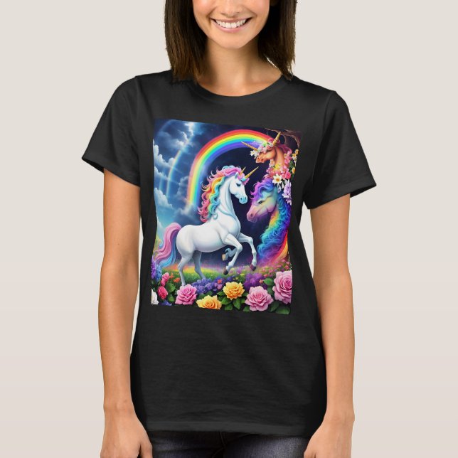 Rainbow Unicorn One T-Shirt (Front)