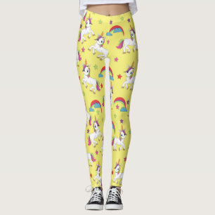 Rainbow Unicorn Party Leggings