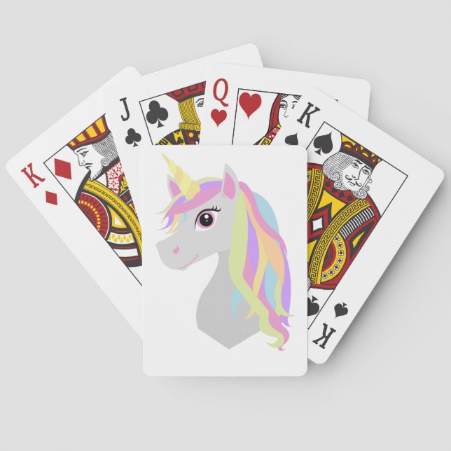 Rainbow Unicorn Poker Cards (Back)