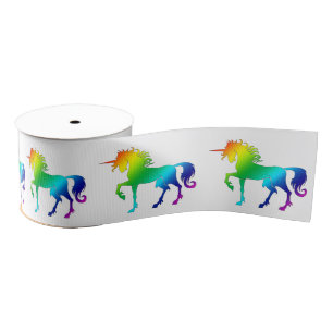 Rainbow Unicorn Ribbon