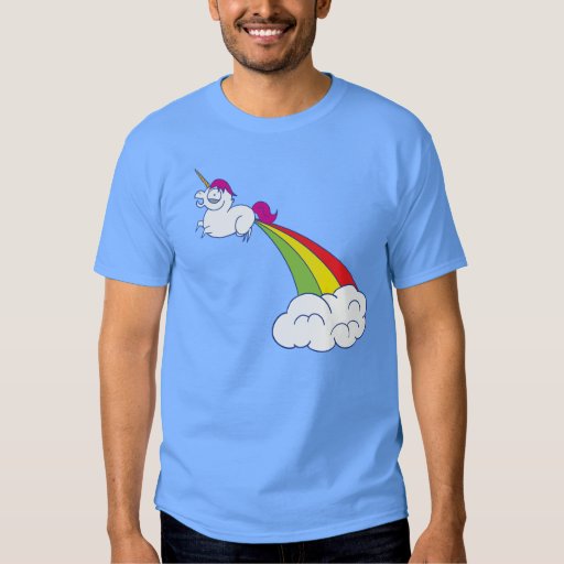 Rainbow Unicorn! T-Shirt | Zazzle