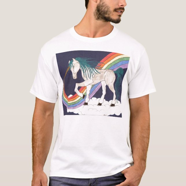 Rainbow Unicorn T-Shirt (Front)