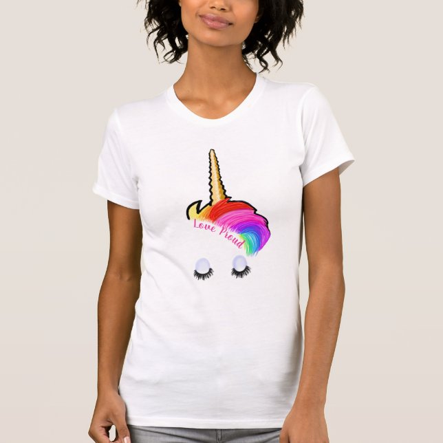 Rainbow Unicorn T-Shirt (Front)