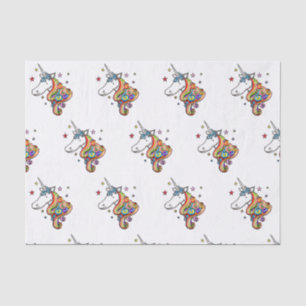 Rainbow Unicorn Tissue Paper