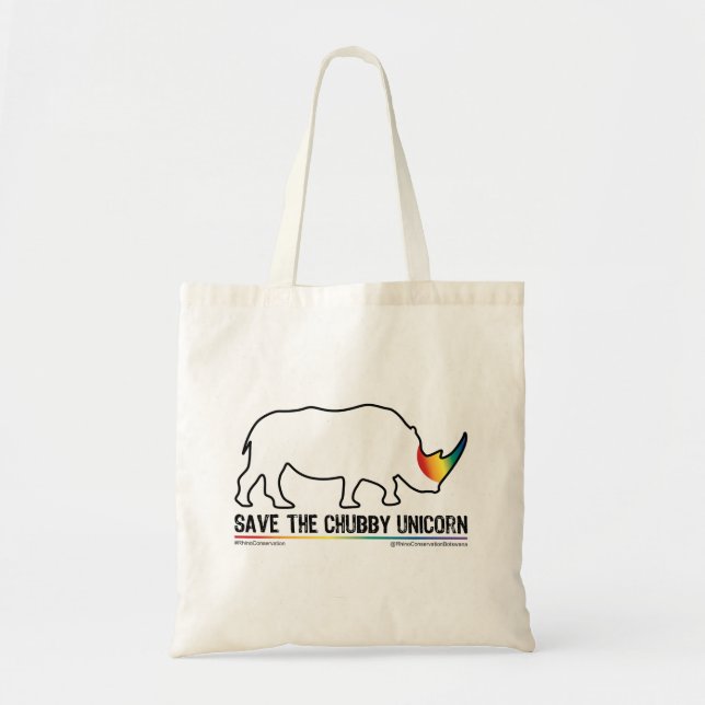 Rainbow Unicorn Tote (Front)