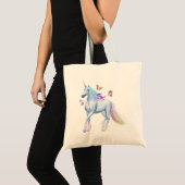 Rainbow unicorn tote bag (Front (Product))