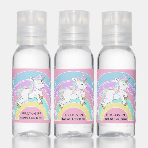 Rainbow Unicorn _ Travel Bottle Set Hand Sanitizer