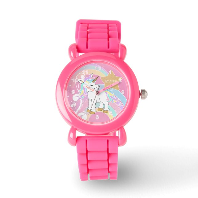 Rainbow Unicorn Watch (Front)