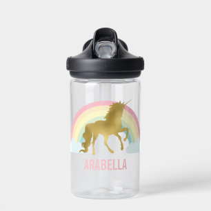 Rainbow Unicorn Water Bottle