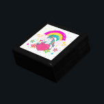 Rainbow Unicorn with Stars   Gift Box<br><div class="desc">Rainbow Unicorn with Stars</div>