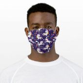 Rainbow Unicorns Adult Cloth Face Mask (Worn)