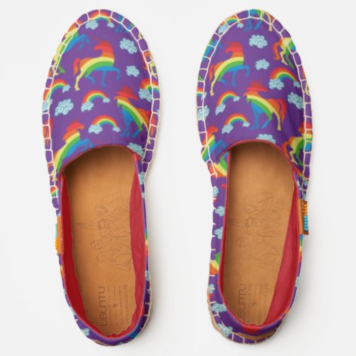 Rainbow Unicorns Espadrilles