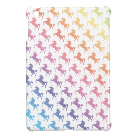 Rainbow Unicorns Ipad Mini Cover