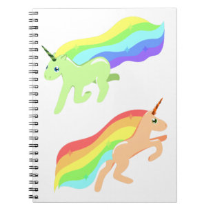 Rainbow Unicorns Notebook