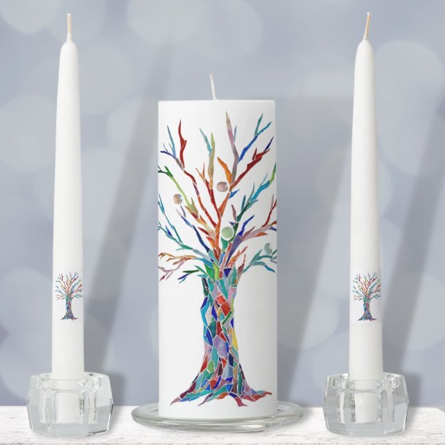 Rainbow Unity Candle Set (Creator Uploaded)