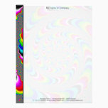 Rainbow Universe - Fractal Art Letterhead