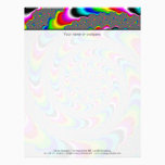 Rainbow Universe - Fractal Art Letterhead