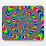 Rainbow Universe - Fractal Art Mouse Pad