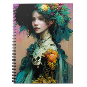 Rainbow Urchin 2 Fantasy Sci-Fi Notebook