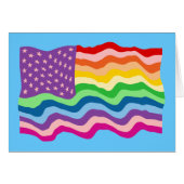 Rainbow US Flag (Front Horizontal)