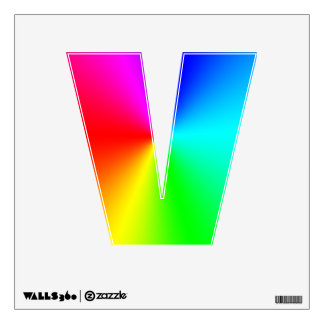 Rainbow V Wall Decal