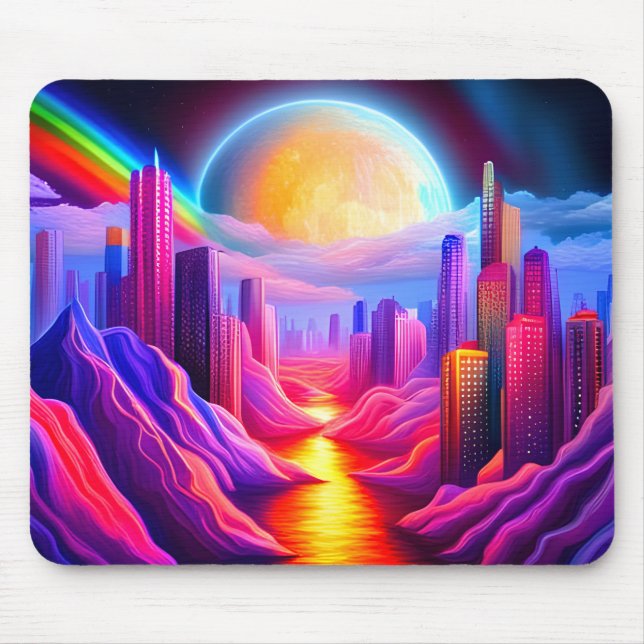 Rainbow Valley Mouse Pad (Front)